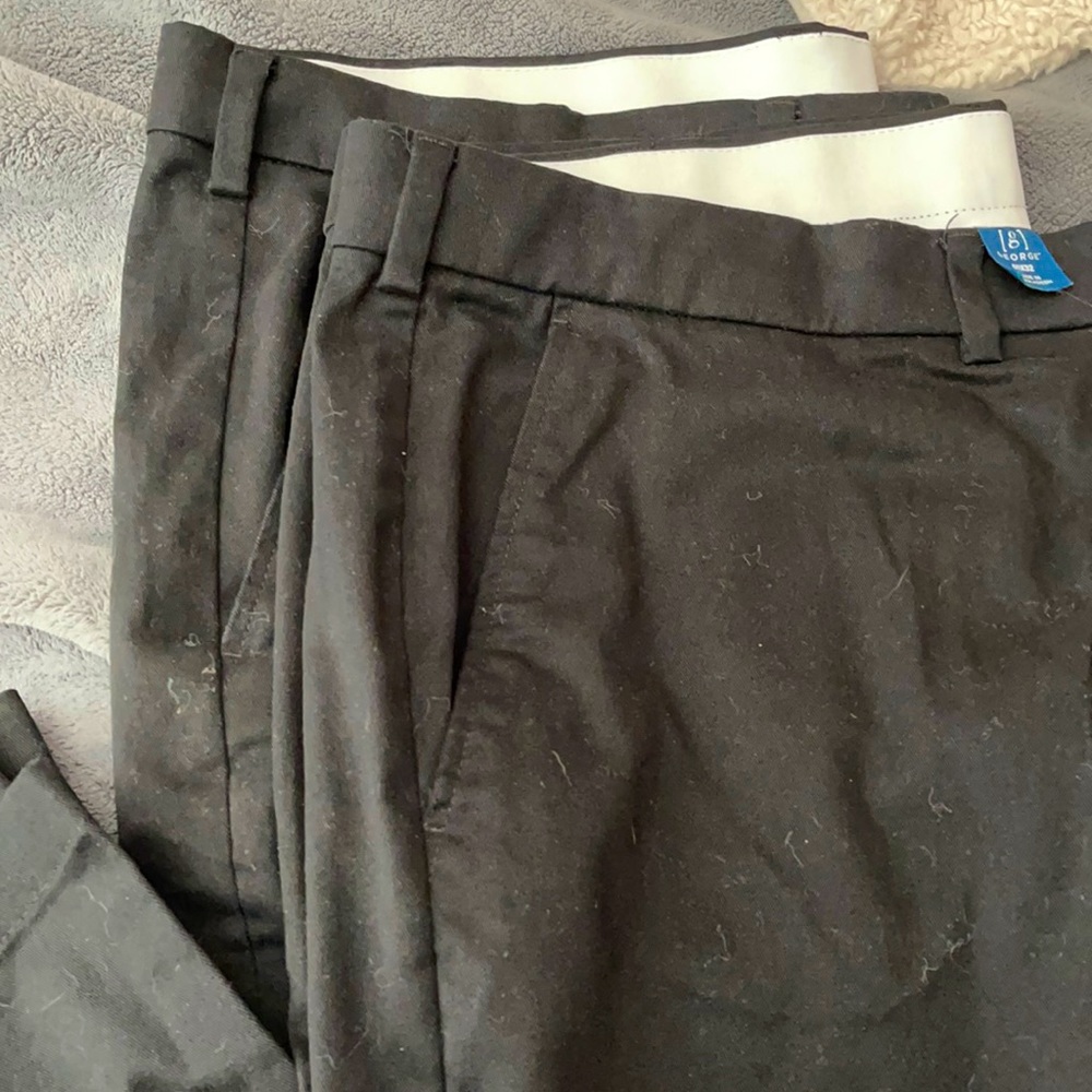 Men’s Work Slacks 2 Pairs!